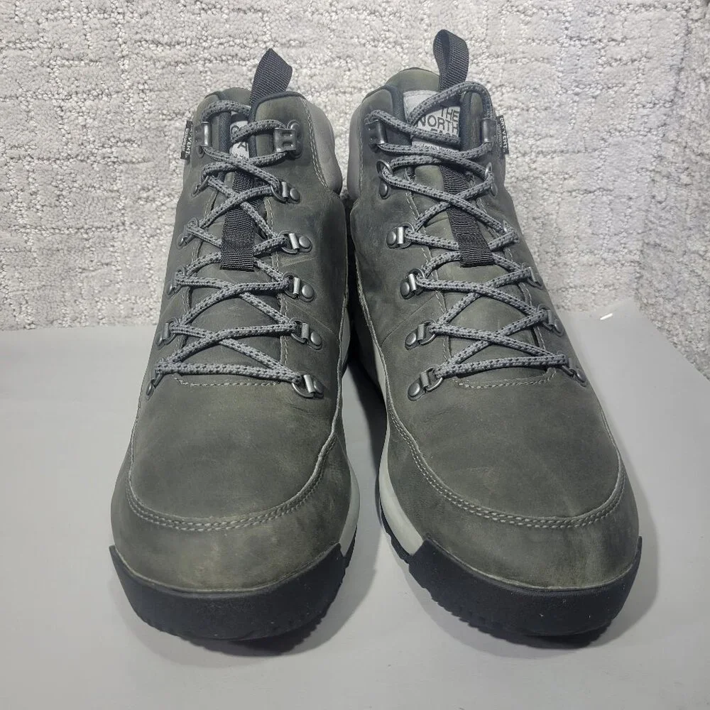 The North Face Back-To-Berkeley Mens Size US 12 Gray Mid Waterproof Hiking Boots